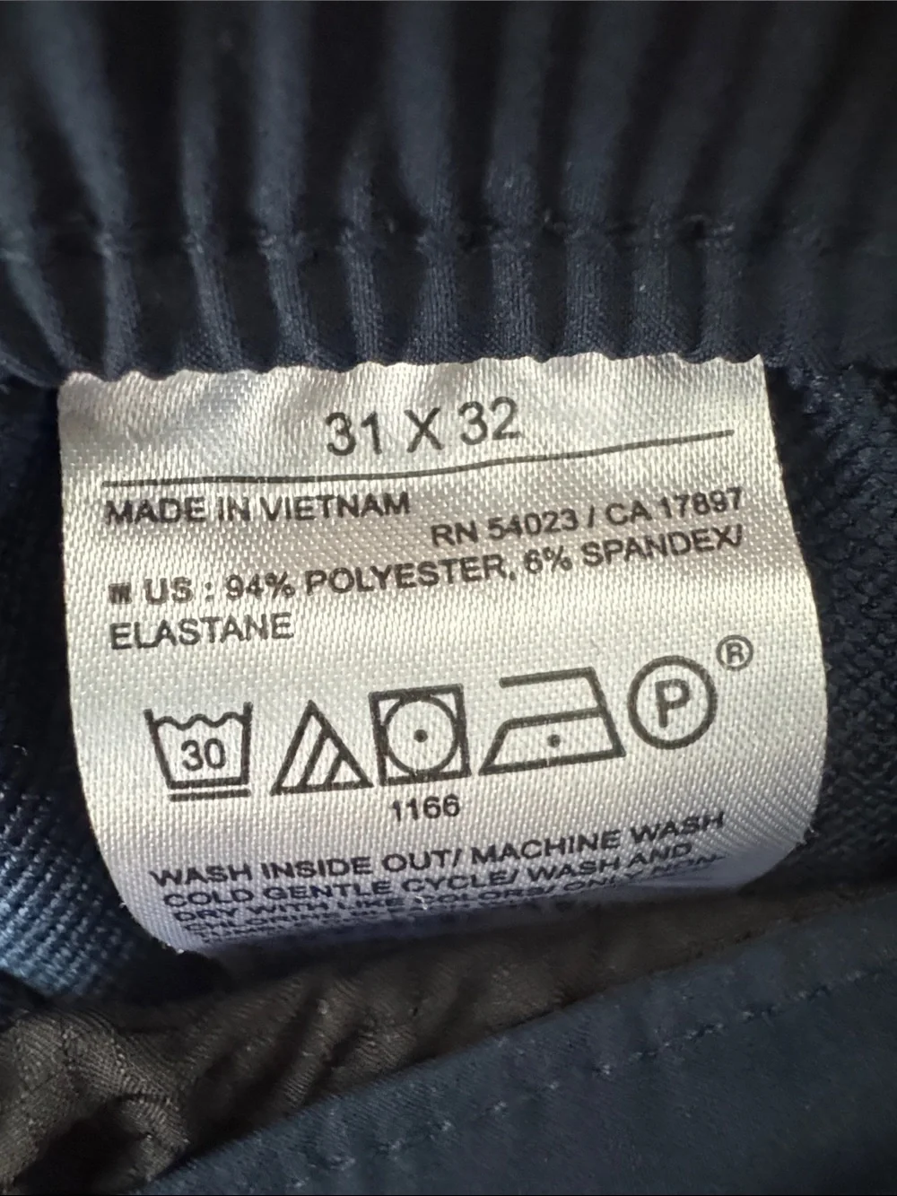 Banana Republic Men's Dark Navy Performance Joggers